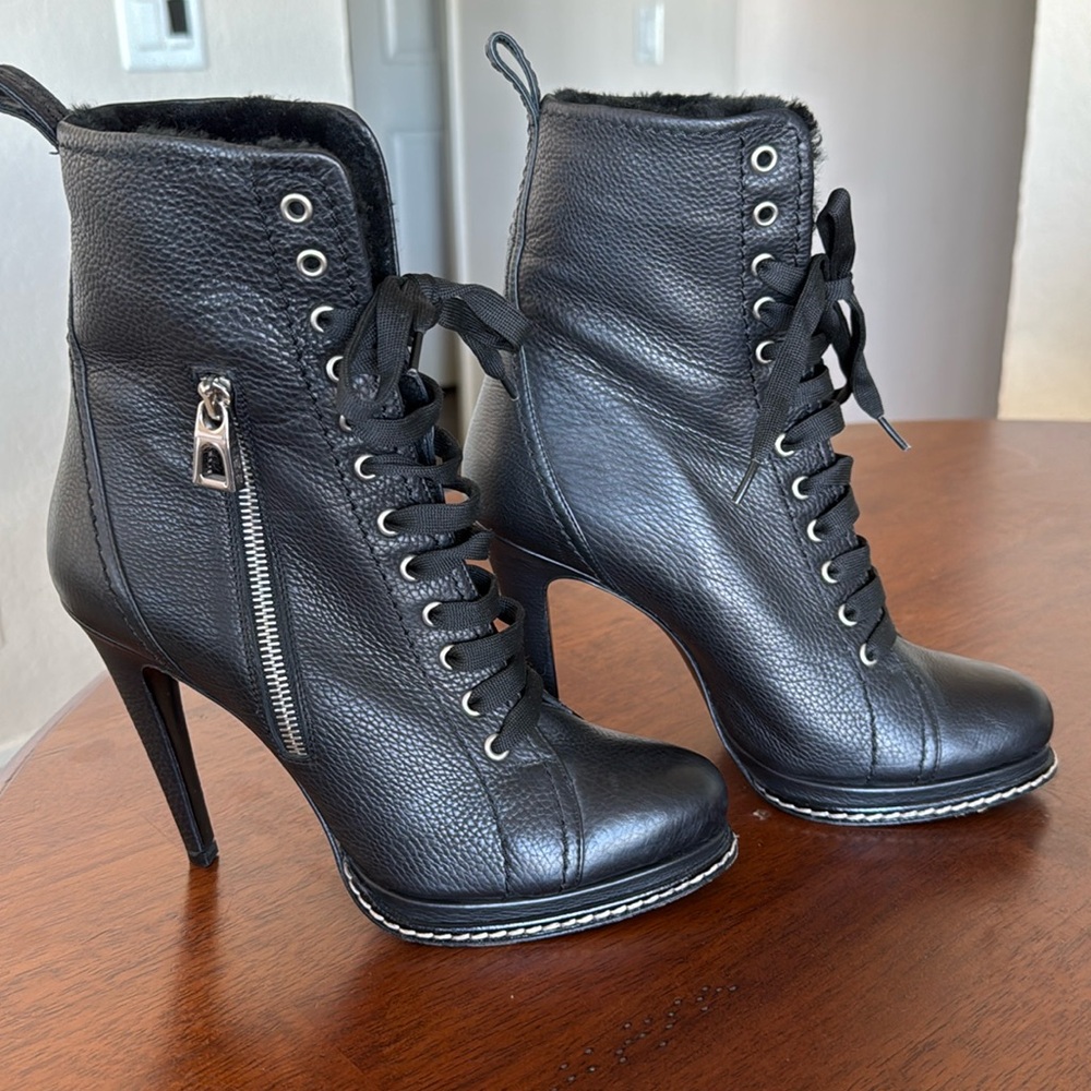 Barbara bui leather boot 39